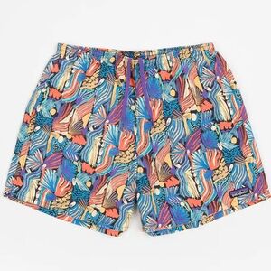 Patagonia Colorful Patterned 5” Baggies Shorts